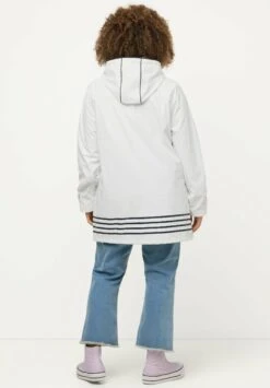 Ulla Popken Krótki Płaszcz - Sneeuwwit -Lindex 575f620caf0e4448a2c34fb3d9b9be58