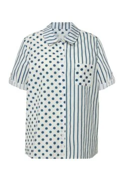 Ulla Popken Koszula - Indigo -Lindex 5764e312c6f748e5bcb505a4f8737665