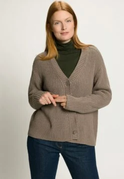 Ulla Popken Kardigan - Nougatbruin
