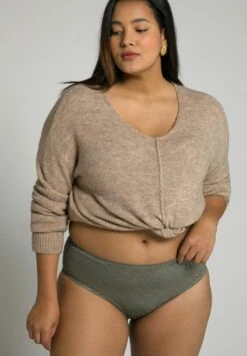 Ulla Popken Figi - Lodengrün -Lindex 57e187d81da241c9b5bc5397e6310879