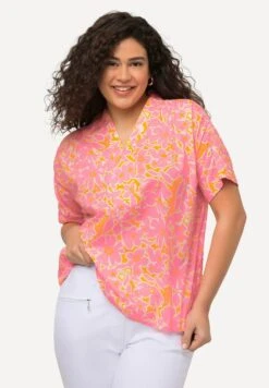 Ulla Popken Bluzka - Hibiscus Red -Lindex 57e8f72e29424856b94330616afdd058