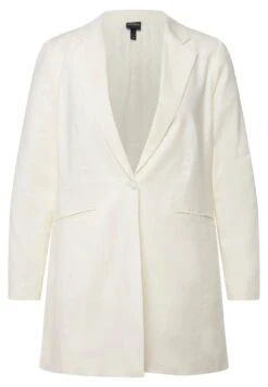 Ulla Popken Krótki Płaszcz - Blanc Neige -Lindex 5872127f232348e6add52a21b1fdf796