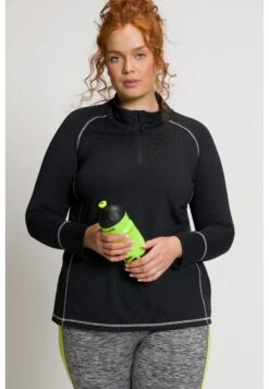 Ulla Popken COL MONTAN MANCHES LONGUES - Bluza - Noir -Lindex 58dbcebad03c4981814038aef7bb6635