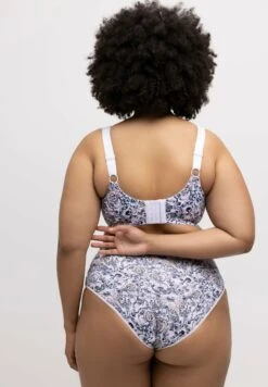 Ulla Popken ROSE - Stanik Sportowy Z Lekkim Wsparciem - Off White -Lindex 5970d26585834854b89f70e689f04ee7