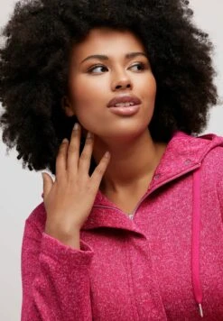 Ulla Popken Kurtka Przejściowa - Magentapink -Lindex 59fead6c2d76454f8b90a2ad79699a9c