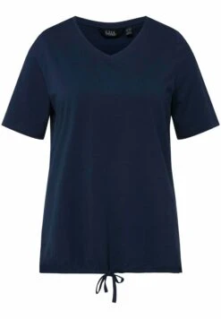 Ulla Popken T-shirt Basic - Mat Nachtblauw -Lindex 5a0262b2abc84076a3ce3743886dbe27