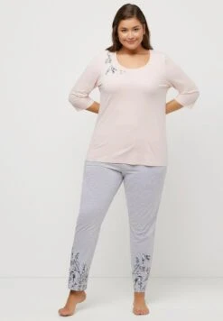 Ulla Popken Piżama - Pale Pink -Lindex 5a6c5422a9544066b13777cf9516960e