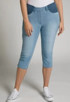 Ulla Popken Szorty Jeansowe - Light Blue