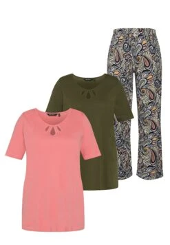 Ulla Popken Piżama - Lichtroze -Lindex 5c4d64561a5c4679b0311159d8d72fcc