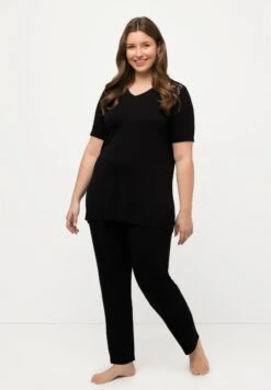 Ulla Popken Piżama - Noir