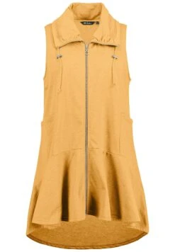 Ulla Popken Kamizelka - Honinggeel -Lindex 5d2ee14ceb8d4e82821e7222788a3512