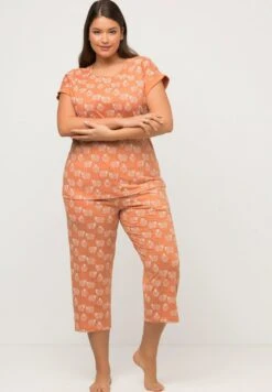 Ulla Popken Koszulka Do Spania - Beige Red -Lindex 5d36c10f773240db9b562f33c2c39527