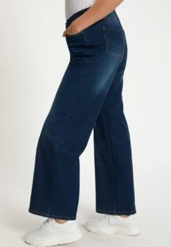 Ulla Popken Jeansy Straight Leg - Bleu Jean -Lindex 5d3965b66d944c598110250cb0e69247