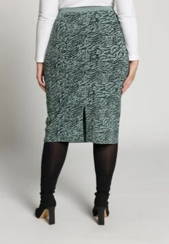 Ulla Popken Spódnica Ołówkowa - Menthe -Lindex 5d52248566a44a4290d885eb5240f6b9