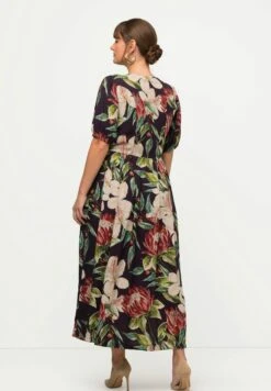 Ulla Popken Długa Sukienka - Noir -Lindex 5dcf019b79024d70bce6aacd1743b94b