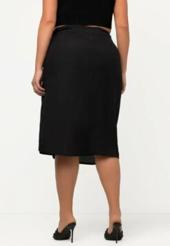 Ulla Popken Spódnica Z Zakładką - Noir 10 Ulla Popken Spódnica Z Zakładką - Noir -Lindex 5fde114f735b43869a797b38b15e6bba