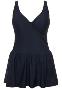 Ulla Popken À BONNETS SOUPLES ET ARMATURES FRONCES MATIÈRE RE - Kostium Kąpielowy - Marine 11 Ulla Popken À BONNETS SOUPLES ET ARMATURES FRONCES MATIÈRE RE - Kostium Kąpielowy - Marine -Lindex 60e3ba8174a841f38bb5f68e49824fe5