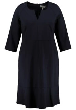 Ulla Popken Sukienka Z Dżerseju - Tiefdunkelblau