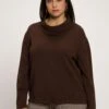 Ulla Popken MANCHES LONGUES - Sweter - Brun Acajou 1 Ulla Popken MANCHES LONGUES - Sweter - Brun Acajou -Lindex 615c692d65104f1bb55545b3cc93dd7a