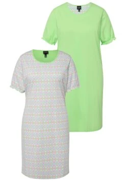 Ulla Popken Koszula Nocna - Helles Grün -Lindex 64711ee6c1ec4d43b0e3862e5e697f02