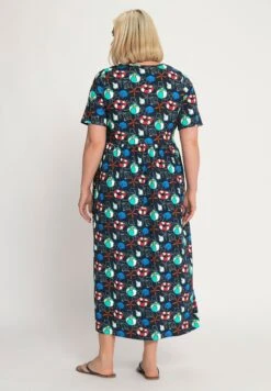 Ulla Popken Sukienka Z Dżerseju - Navy Multi 9 Ulla Popken Sukienka Z Dżerseju - Navy Multi -Lindex 647e77e3e07a402aa40fd2e79111b56b