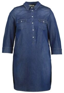 Ulla Popken Tunika - Blue Denim -Lindex 650518923ce4428fa87868910876699d