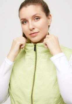 Ulla Popken Kamizelka - Vert Citron Vert -Lindex 650dc87439404762947b0802964d7317