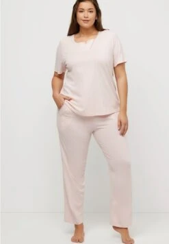 Ulla Popken Piżama - Rose Pâle -Lindex 65b1198e81054641b944c1fd6db3a5ab