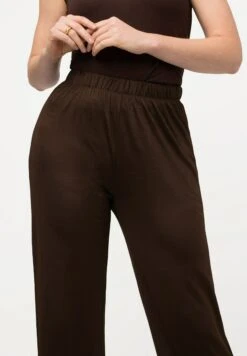 Ulla Popken Spodnie Materiałowe - Pine Brown -Lindex 65bf4b57e08a4ee89e3a88e2ce8bd25f