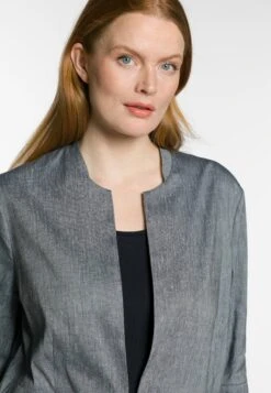 Ulla Popken Krótki Płaszcz - Korenbloemblauw -Lindex 66de1ed83cfb42b481ae1979a3d8a400