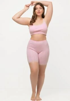 Ulla Popken Szorty - Rose Bébé -Lindex 67e67c3cc2a34a429d2186e6f61953e8