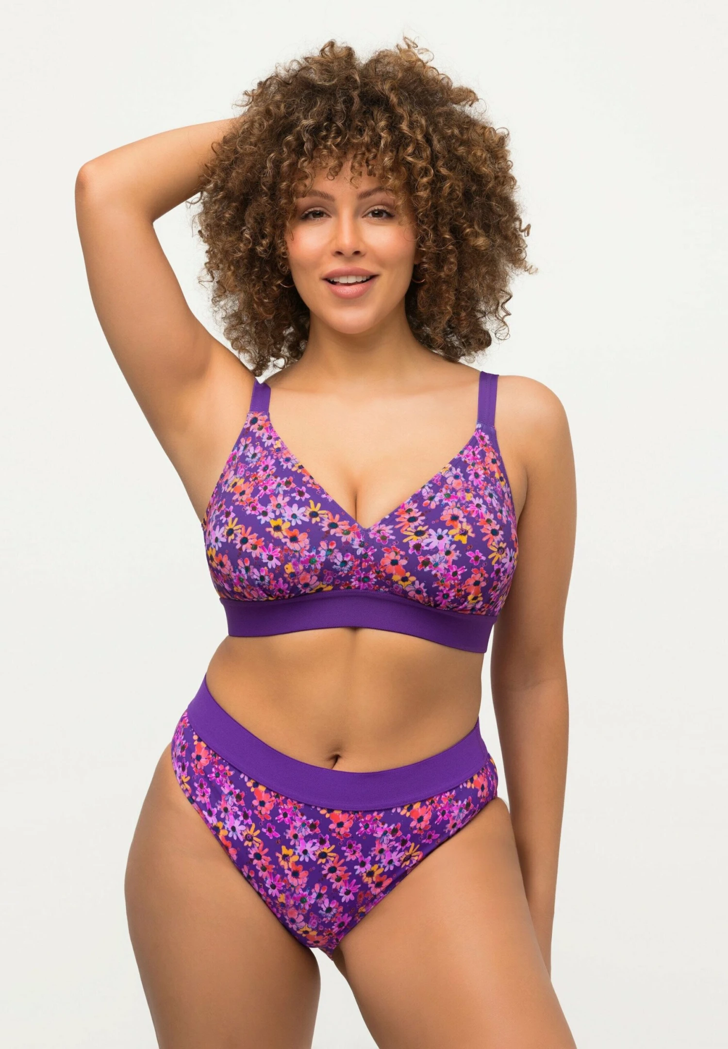 Ulla Popken Bikini - Violet 4 Ulla Popken Bikini - Violet - obrazek 2