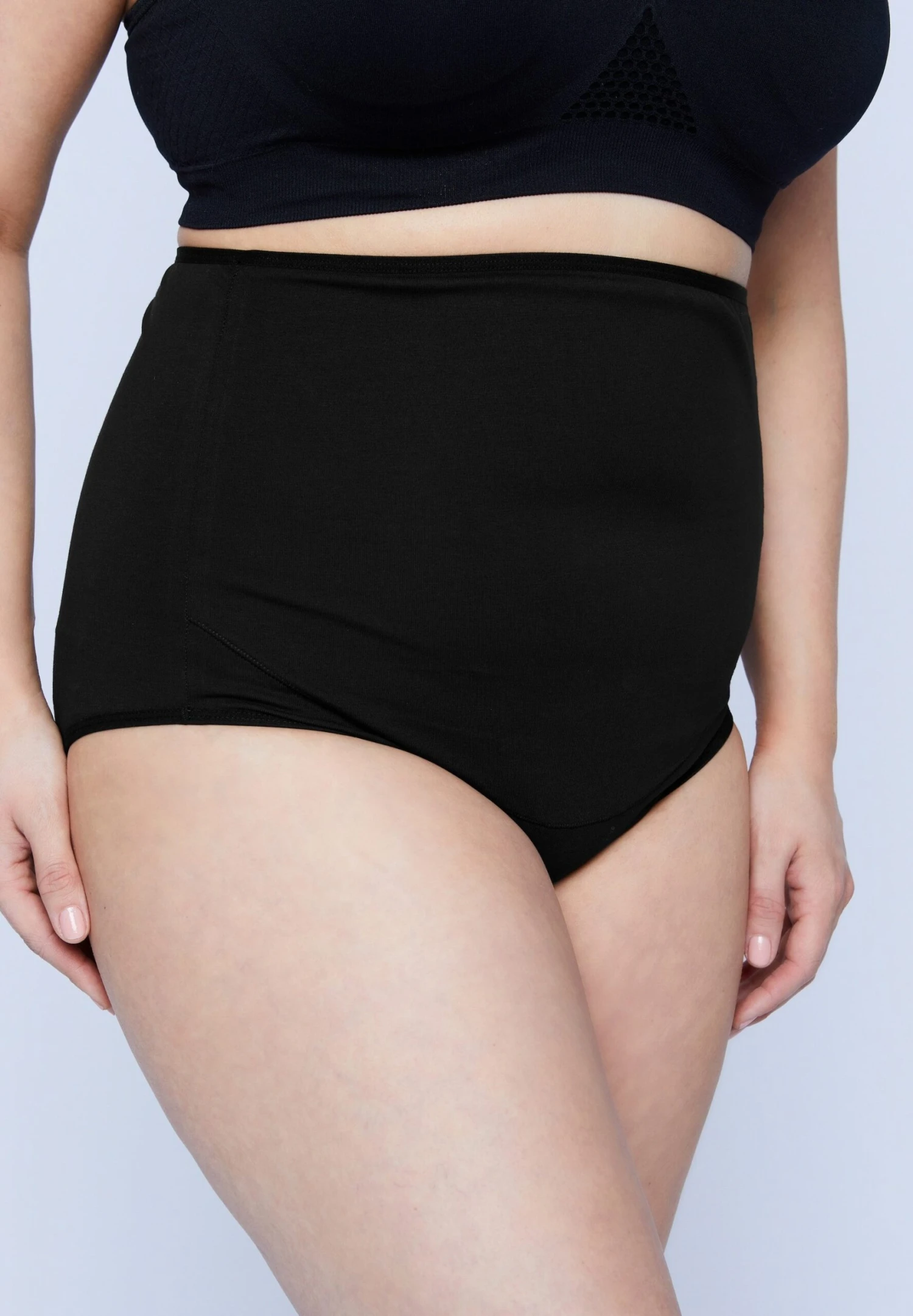 Ulla Popken BELLIEVA - Figi - Schwarz 6 Ulla Popken BELLIEVA - Figi - Schwarz - obrazek 4