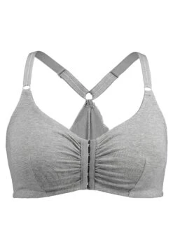 Ulla Popken Biustonosz Bustier - Gris Clair Chiné -Lindex 6ced9855b88a474eb0b15014c2aa53f1