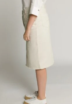 Ulla Popken Spódnica Ołówkowa - Natur -Lindex 6d3842831e7941d2a34e48da65db243c