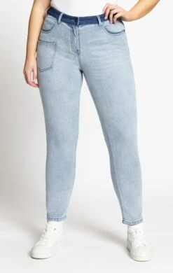 Ulla Popken Jeansy Skinny Fit - Bleu Clair
