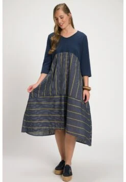 Ulla Popken Sukienka Letnia - Marine -Lindex 6f15751473fe4d6ea2126d72500e7726