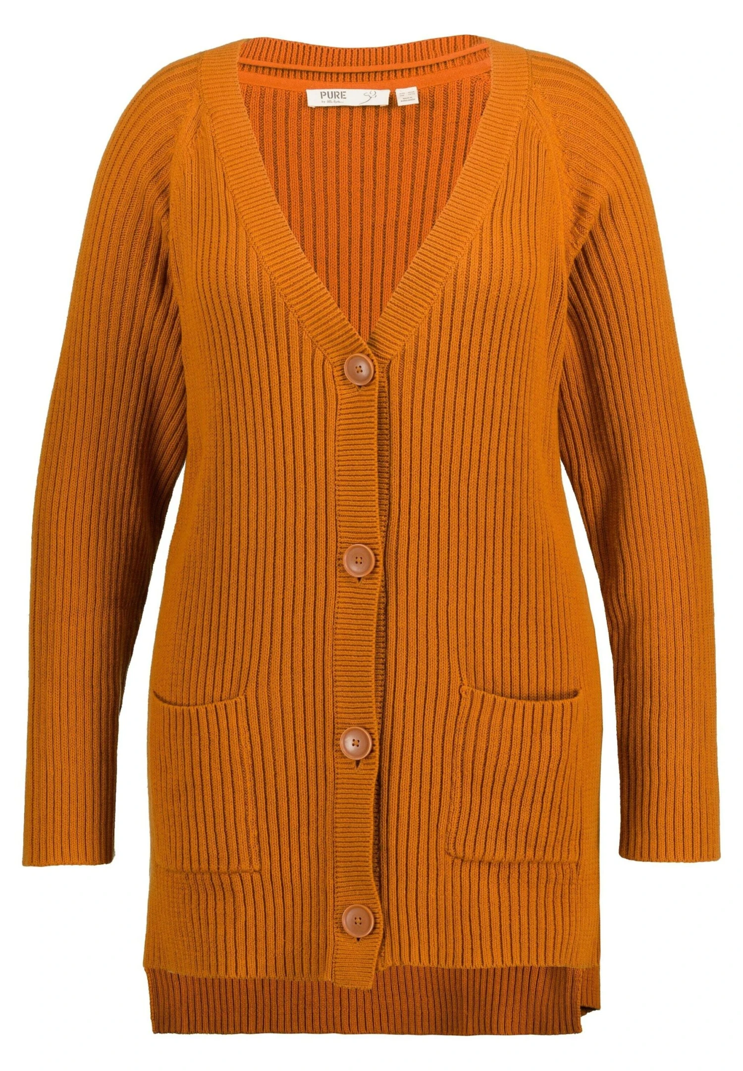 Ulla Popken GRANDPA - Kardigan - Gold 6 Ulla Popken GRANDPA - Kardigan - Gold - obrazek 4