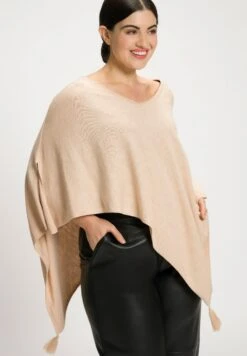 Ulla Popken Ponczo - Beige