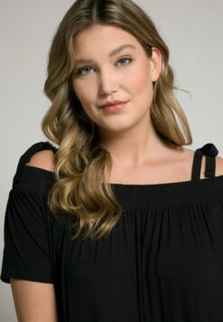 Ulla Popken Sukienka Z Dżerseju - Schwarz -Lindex 73495237465f45229e062caedd1d4c83