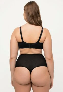 Ulla Popken Biustonosz Z Fiszbiną - Noir -Lindex 736e3b1fc392409b96fb8afb4b80f175