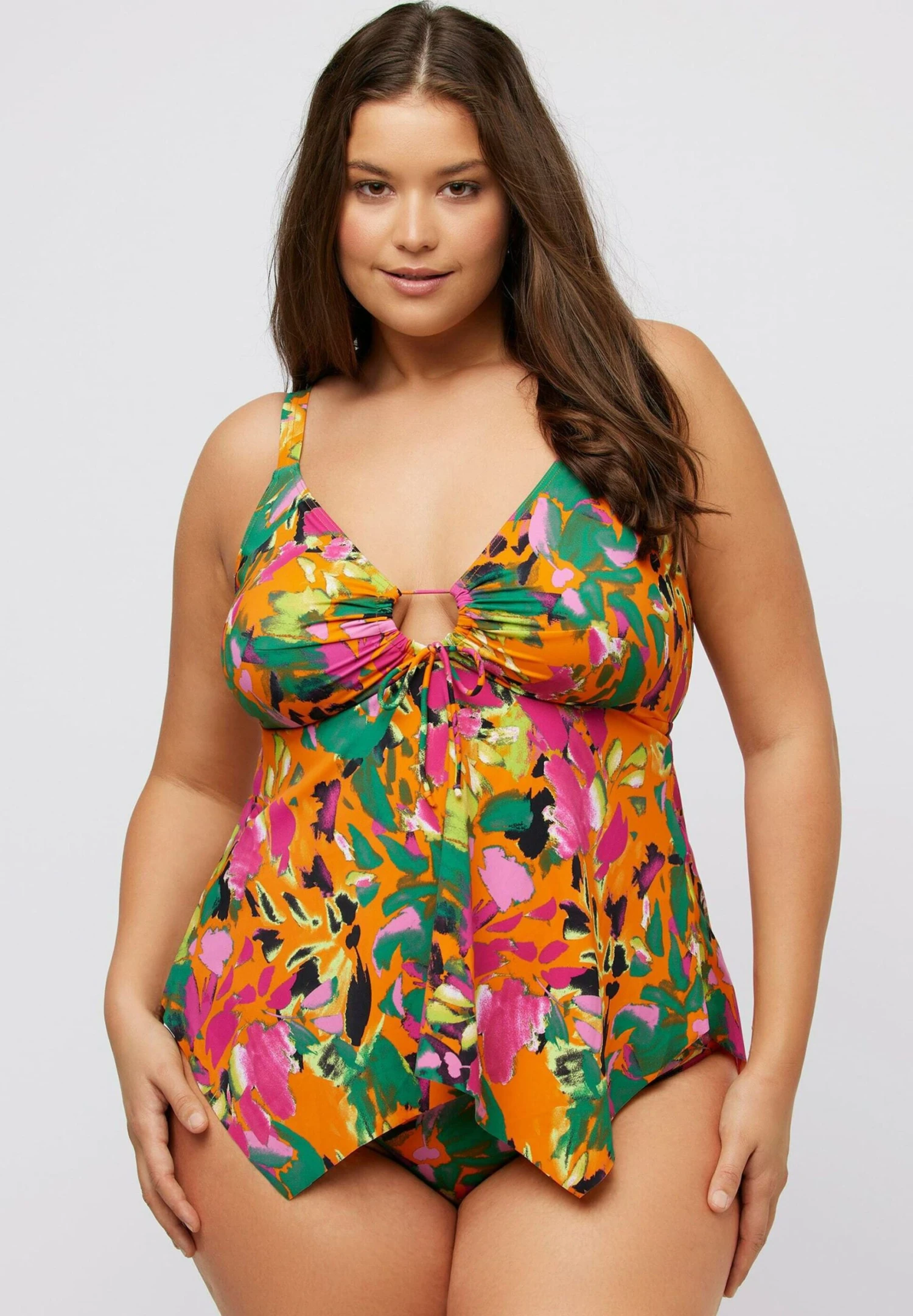 Ulla Popken Bikini - Orange 4 Ulla Popken Bikini - Orange - obrazek 2