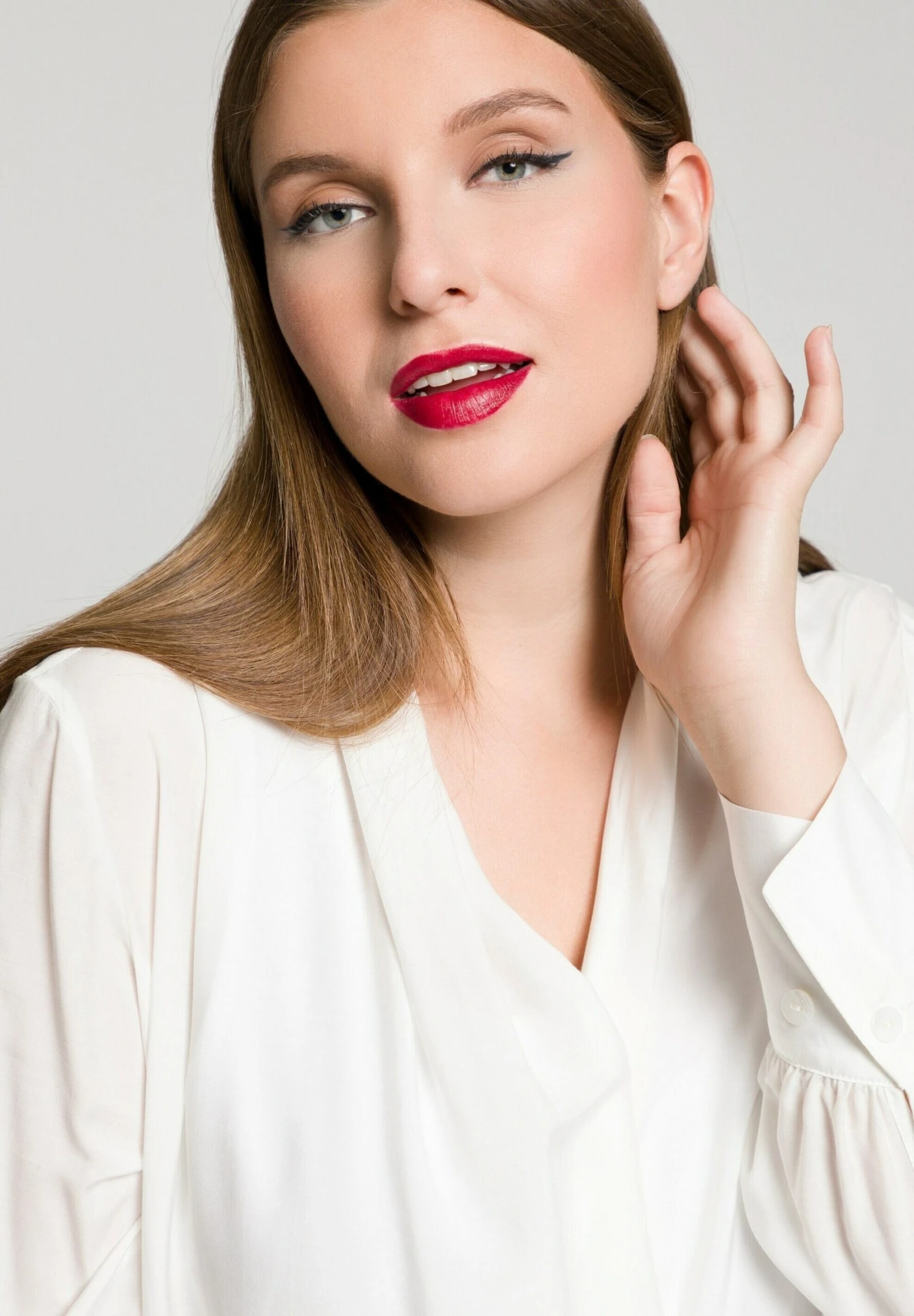 Ulla Popken Bluzka - Off White 4 Ulla Popken Bluzka - Off White - obrazek 2