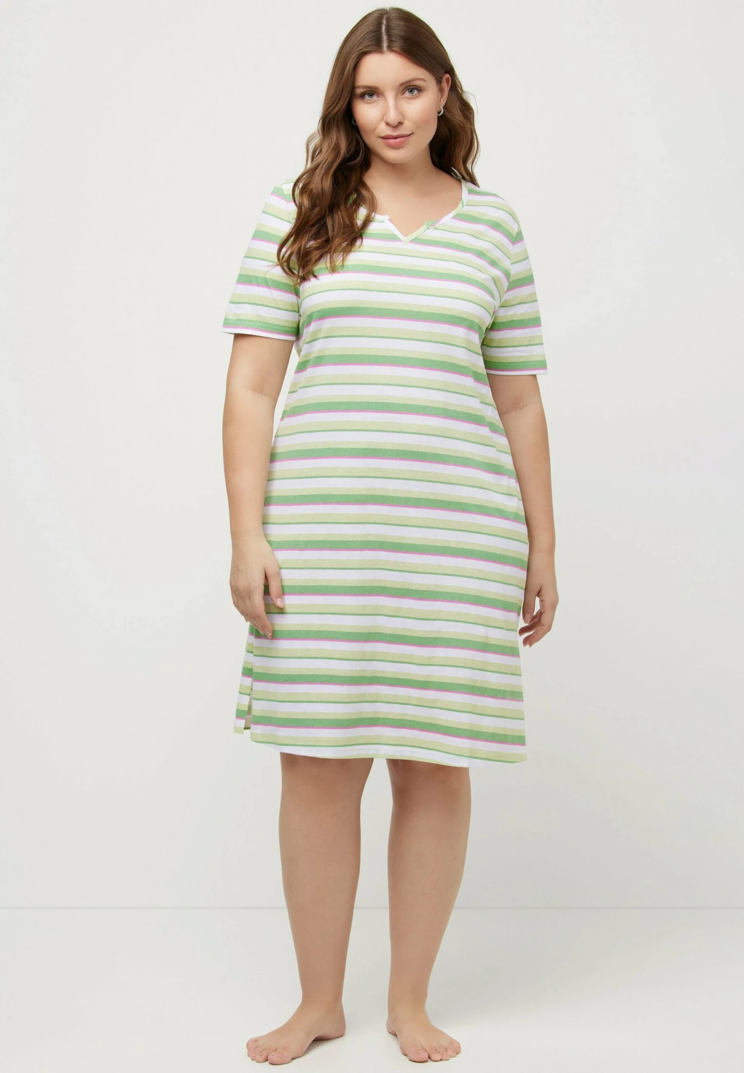 Ulla Popken T-shirt Z Nadrukiem - Rose Vif Clair 5 Ulla Popken T-shirt Z Nadrukiem - Rose Vif Clair - obrazek 3