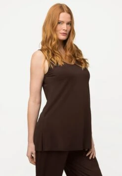 Ulla Popken Top - Marron Pin -Lindex 758fdafe58d345359cde65495f88030b