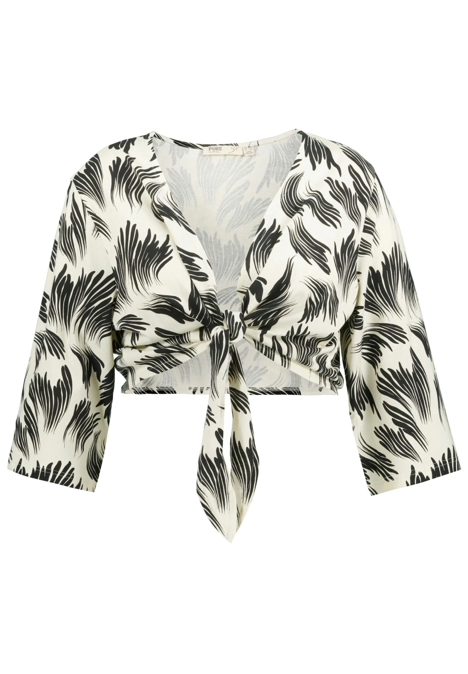 Ulla Popken Kurtka Wiosenna - Offwhite 6 Ulla Popken Kurtka Wiosenna - Offwhite - obrazek 4