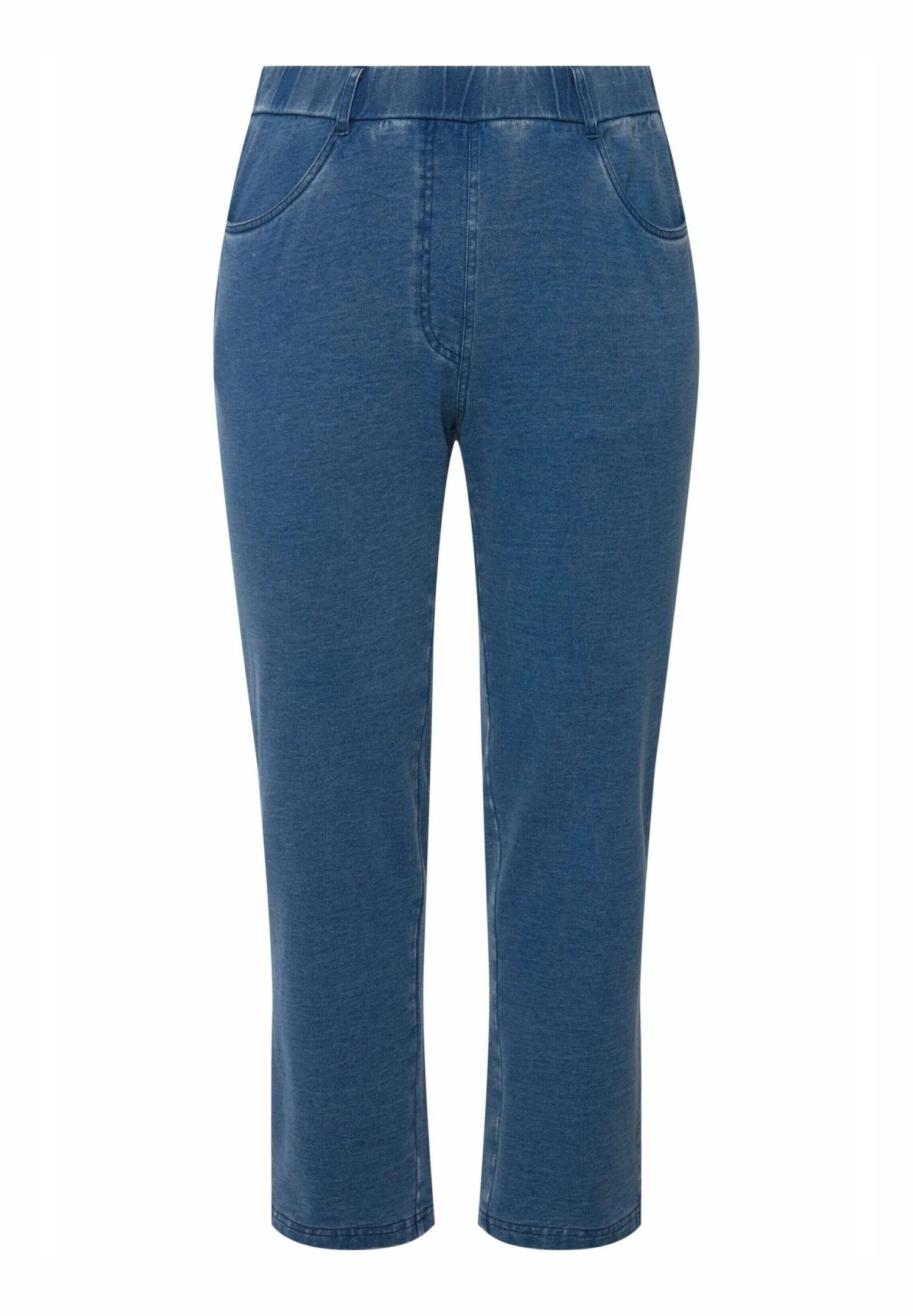 Ulla Popken SIENNA SMALLE PIJPEN ELASTISCHE BAND - Jeansy Slim Fit - Blue Denim 7 Ulla Popken SIENNA SMALLE PIJPEN ELASTISCHE BAND - Jeansy Slim Fit - Blue Denim - obrazek 5