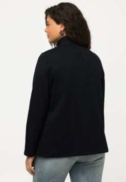 Ulla Popken STEHKRAGEN KNÖPFE LANGARM - Bluza - Marine -Lindex 773ed60e1932486a9929f8ba7e2dce87