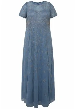 Ulla Popken Suknia Balowa - Bleu Jean -Lindex 77b56b209c2e4f83aed156b3f30f6883