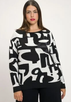 Ulla Popken Sweter - Blanc Cassé